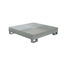 Paleta (wanna) wychwytowa Standard BW1420, stalowa, 209 l, b/kratown, ocynkowana
